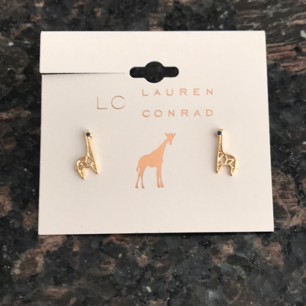 Lauren Conrad Giraffe Earrings